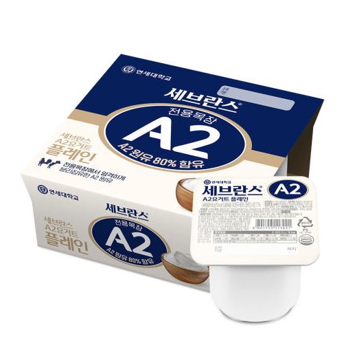 A2단백 떠먹는 요거트 플레인(첫한달할인후 4800원으로 자동복귀) 이미지